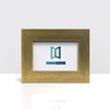 Cardinal Range Gold Photo Picture Poster Frames, Large Square Small sizes, Hang or stand in Landscape or Portrait - Framesplus.co.uk