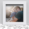 Black White Oak Photo Frame for 7x7 Inches (17.8 x 17.8 cm) Picture Photo, Stand or Hang on wall - Framesplus.co.uk