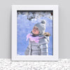 Black White Oak Photo Frame for 10x8 Inches (25.4 x 20.3 cm) Picture Photo Poster, Stand or Hang on wall - Framesplus.co.uk