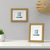 Minimo Range Oak Picture Photo Poster Frame with White Mount - Framesplus.co.uk