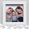 Black White Oak Photo Frame for 7x7 Inches (17.8 x 17.8 cm) Picture Photo, Stand or Hang on wall - Framesplus.co.uk