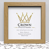 Black White Oak Photo Frame for 10x10 Inches (25.4 x 25.4 cm) Picture Photo, Stand or Hang on wall - Framesplus.co.uk