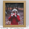 Black White Oak Photo Frame for 12x10 Inches (30.5 x 25.4 cm) Picture Photo Certificate, Stand or Hang on wall - Framesplus.co.uk