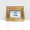 Deco Range Gold Photo Picture Poster Frames, Large Square Small sizes, Hang or stand in Landscape or Portrait - Framesplus.co.uk