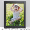 Black White Oak Photo Frame for 16x12 Inches (40.6 x 30.5 cm) Picture Photo Poster Certificate, Hang on wall - Framesplus.co.uk