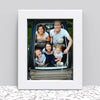 Black White Oak Photo Frame for 8x6 Inches (20.3 x 15.2 cm) Picture Photo, Stand or Hang - Framesplus.co.uk