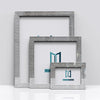 Rockstar Range Silver Photo Picture Poster Frames, Large Square Small sizes, Hang or stand in Landscape or Portrait - Framesplus.co.uk