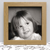 Black White Oak Photo Frame for 23 x 23 cm (9.1x9.1 Inches) Picture Photo, Stand or Hang on wall in both - Framesplus.co.uk