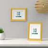 Minimo Range Gold Picture Photo Poster Frame with White Mount - Framesplus.co.uk