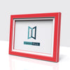 Antrim Range Red Photo Picture Poster Frames, Large Square Small sizes, Hang or stand in Landscape or Portrait - Framesplus.co.uk