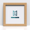 Element Range Oak Photo Picture Poster Frames, Large Square Small sizes, Hang or stand in Landscape or Portrait - Framesplus.co.uk