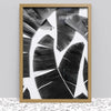 Black White Oak Photo Frame for A1 59.4 x 84.1 cm (23.4x33.1 Inches) Picture Photo Poster, Hang on wall - Framesplus.co.uk