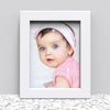 Black White Oak Photo Frame for 8x6 Inches (20.3 x 15.2 cm) Picture Photo, Stand or Hang - Framesplus.co.uk