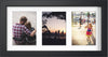 MODERN MULTI PICTURE PHOTO FRAME FOR 3 IMAGES OF 7