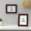 Classic Range Mahogany Picture Photo Poster Frame with White Mount - Framesplus.co.uk