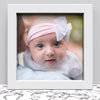 Black White Oak Photo Frame for 23 x 23 cm (9.1x9.1 Inches) Picture Photo, Stand or Hang on wall in both - Framesplus.co.uk