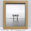 Black White Oak Photo Frame for 12x10 Inches (30.5 x 25.4 cm) Picture Photo Certificate, Stand or Hang on wall - Framesplus.co.uk