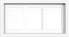 MODERN MULTI PICTURE PHOTO FRAME FOR 3 IMAGES OF 7