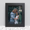 Black White Oak Photo Frame for 8x6 Inches (20.3 x 15.2 cm) Picture Photo, Stand or Hang - Framesplus.co.uk