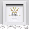 Black White Oak Photo Frame for 7x7 Inches (17.8 x 17.8 cm) Picture Photo, Stand or Hang on wall - Framesplus.co.uk