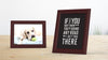 Minimo Range Mahogany Photo Picture Poster Frames - Framesplus.co.uk