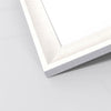 Millin Range White Photo Picture Poster Frames, Large Square Small sizes, Hang or stand in Landscape or Portrait - Framesplus.co.uk