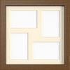 MODERN MULTI PICTURE PHOTO FRAME FOR 4 IMAGES OF 6