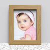 Black White Oak Photo Frame for 8x6 Inches (20.3 x 15.2 cm) Picture Photo, Stand or Hang - Framesplus.co.uk