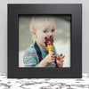 Black White Oak Photo Frame for 6x6 Inches (15.2 x 15.2 cm) Picture Photo, Stand or Hang on wall - Framesplus.co.uk