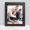 Black White Oak Photo Frame for 10x8 Inches (25.4 x 20.3 cm) Picture Photo Poster, Stand or Hang on wall - Framesplus.co.uk