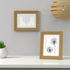 Verona Range Oak Picture Photo Poster Frame with White Mount - Framesplus.co.uk