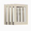 Ivory Matt Mount Pack of 8 mounts for Picture Photo Frames Large Square all Sizes - Framesplus.co.uk