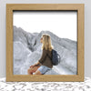 Black White Oak Photo Frame for 12x12 Inches (30.5 x 30.5 cm) Picture Photo Poster, Hang on wall - Framesplus.co.uk