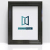 Deco Range Black Photo Picture Poster Frames, Large Square Small sizes, Hang or stand in Landscape or Portrait - Framesplus.co.uk