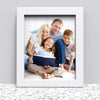 Black White Oak Photo Frame for 10x8 Inches (25.4 x 20.3 cm) Picture Photo Poster, Stand or Hang on wall - Framesplus.co.uk