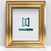 Deco Range Gold Photo Picture Poster Frames, Large Square Small sizes, Hang or stand in Landscape or Portrait - Framesplus.co.uk