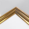 Deco Range Gold Photo Picture Poster Frames, Large Square Small sizes, Hang or stand in Landscape or Portrait - Framesplus.co.uk