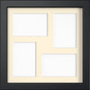 MODERN MULTI PICTURE PHOTO FRAME FOR 4 IMAGES OF 6