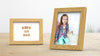 Blok Range Oak Photo Picture Poster Frames - Framesplus.co.uk