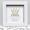 Black White Oak Photo Frame for 6x6 Inches (15.2 x 15.2 cm) Picture Photo, Stand or Hang on wall - Framesplus.co.uk