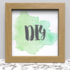 Black White Oak Photo Frame for 23 x 23 cm (9.1x9.1 Inches) Picture Photo, Stand or Hang on wall in both - Framesplus.co.uk