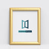 Minimo Range Gold Photo Picture Poster Frames - Framesplus.co.uk