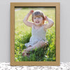 Black White Oak Photo Frame for 16x12 Inches (40.6 x 30.5 cm) Picture Photo Poster Certificate, Hang on wall - Framesplus.co.uk