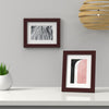 Devon Range Mahogany Picture Photo Poster Frame with White Mount - Framesplus.co.uk