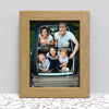 Black White Oak Photo Frame for 8x6 Inches (20.3 x 15.2 cm) Picture Photo, Stand or Hang - Framesplus.co.uk