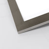 Cardinal Range Gunmetal Photo Picture Poster Frames, Large Square Small sizes, Hang or stand in Landscape or Portrait - Framesplus.co.uk